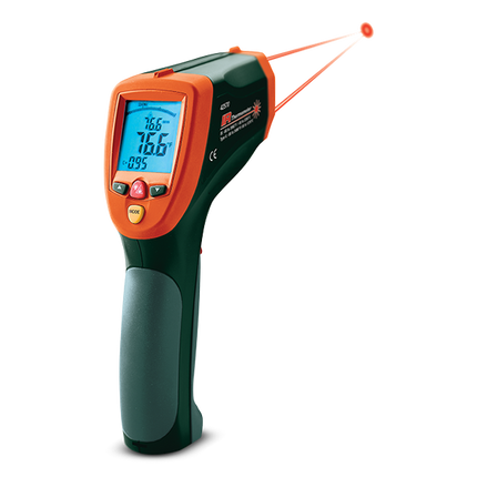 Termómetro Infrarrojo Extech 42570 Doble Láser