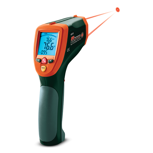 Termómetro Infrarrojo Extech 42570 Doble Láser