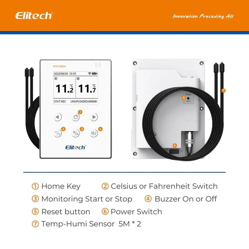 Datalogger Temperatura Dual WiFi
