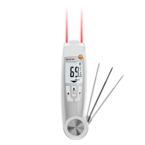 Termómetro Infrarrojos y Penetración Testo 104-IR BT