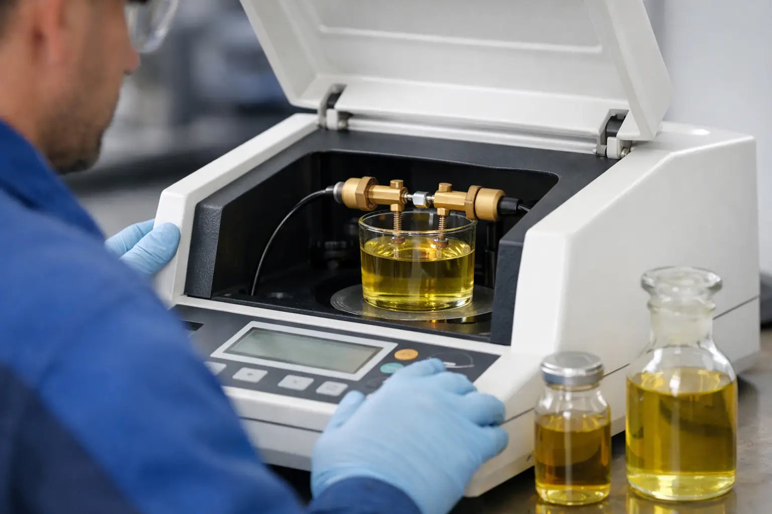 Probador de aceite dieléctrico: qué medir