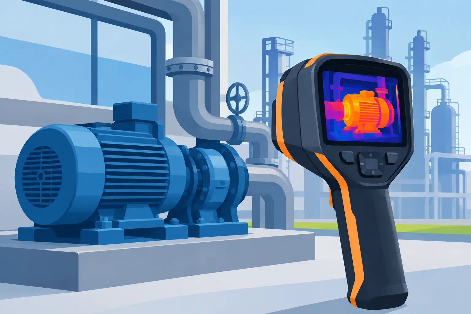 Cámaras termográficas para mantenimiento industrial