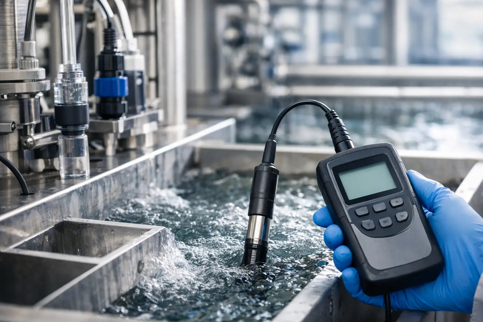 Medidor de calidad de agua industrial: cómo elegir