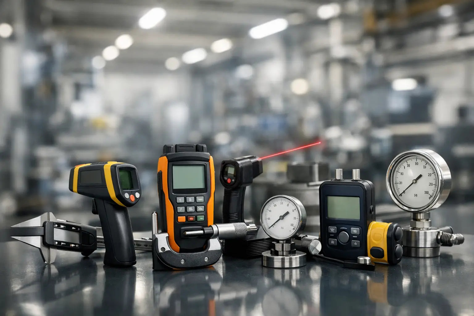 Venta de instrumentos de medición industrial