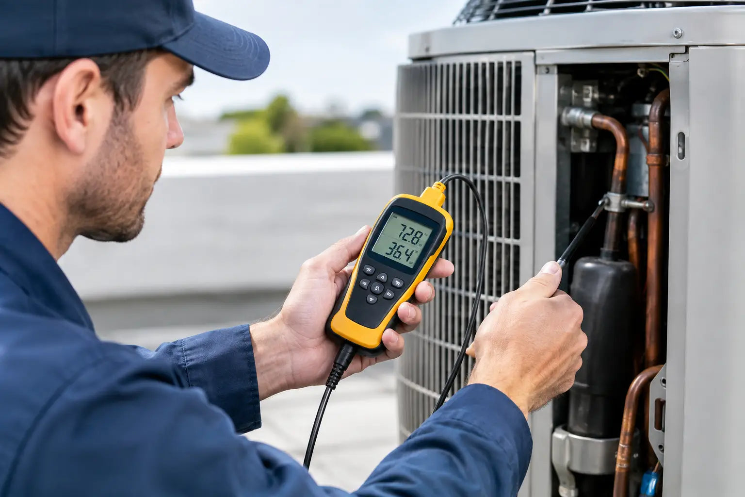 Mejores termómetros para mantenimiento HVAC