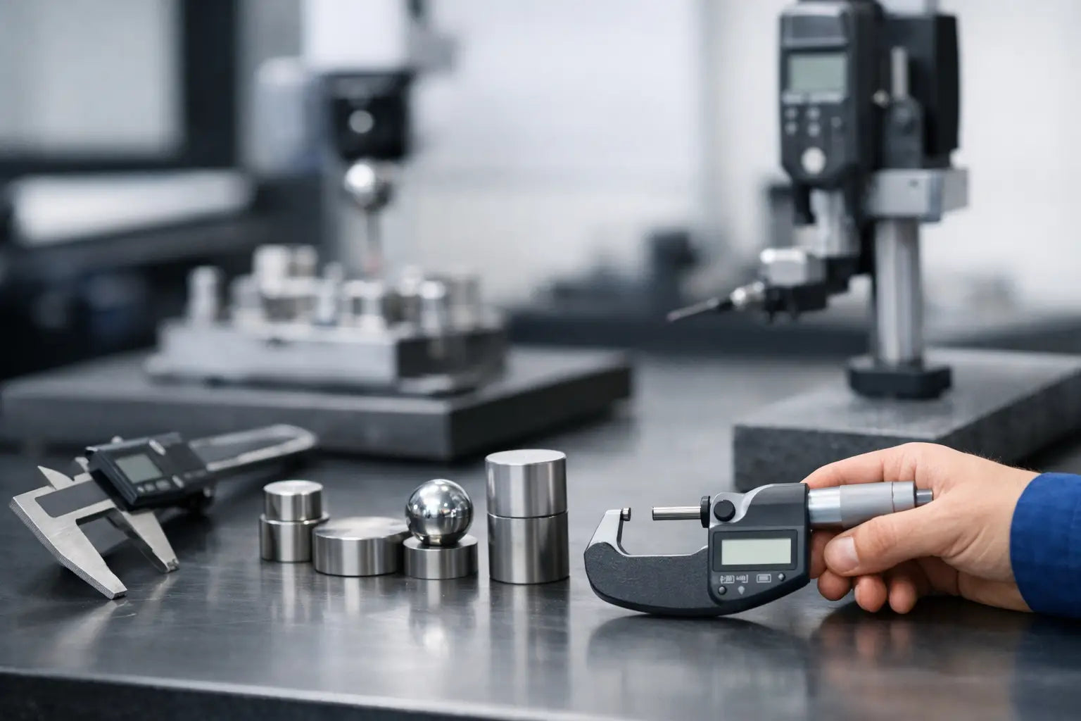 Guía de calibración dimensional para industria