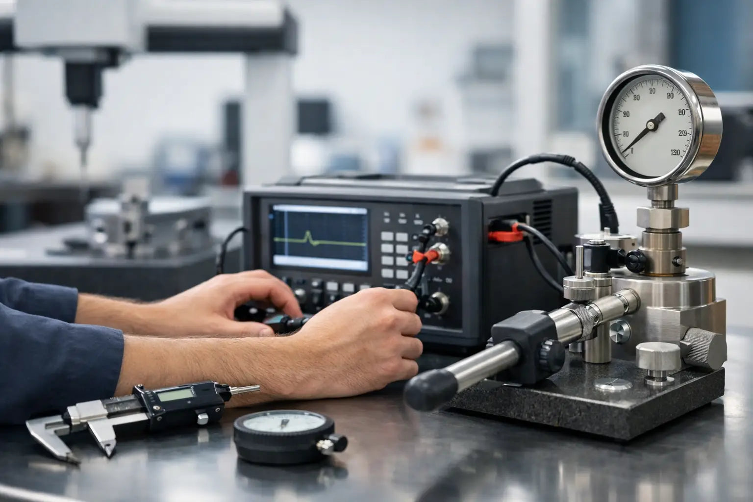 Calibración de equipos de medición industrial