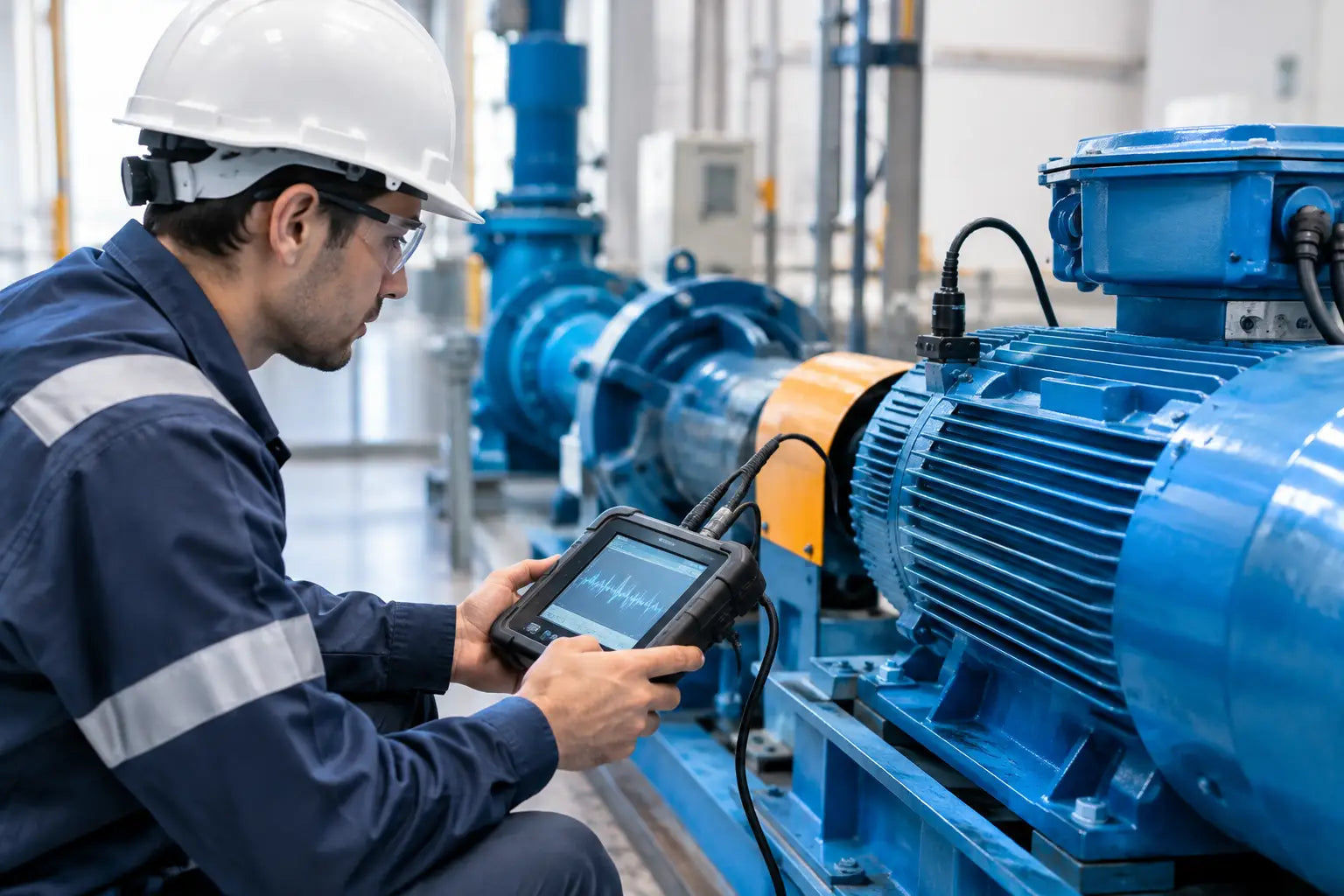 Equipos de análisis vibracional para industria