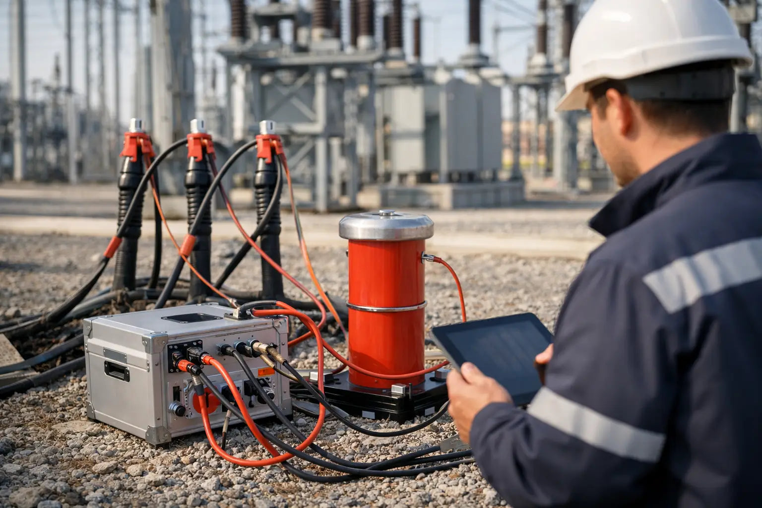 Pruebas VLF en cables: cuándo y cómo hacerlas
