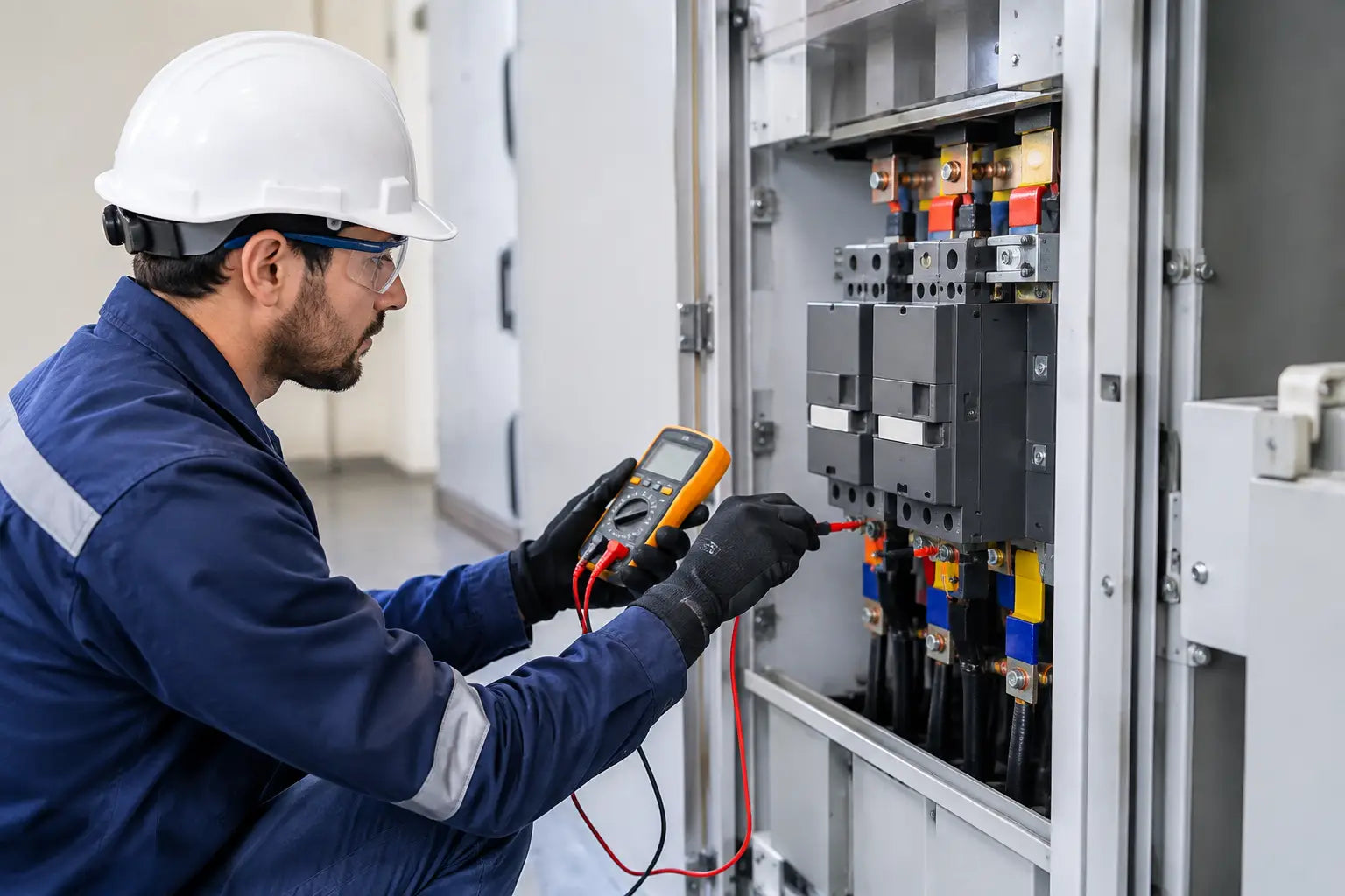 Pruebas de interruptores de potencia: qué medir