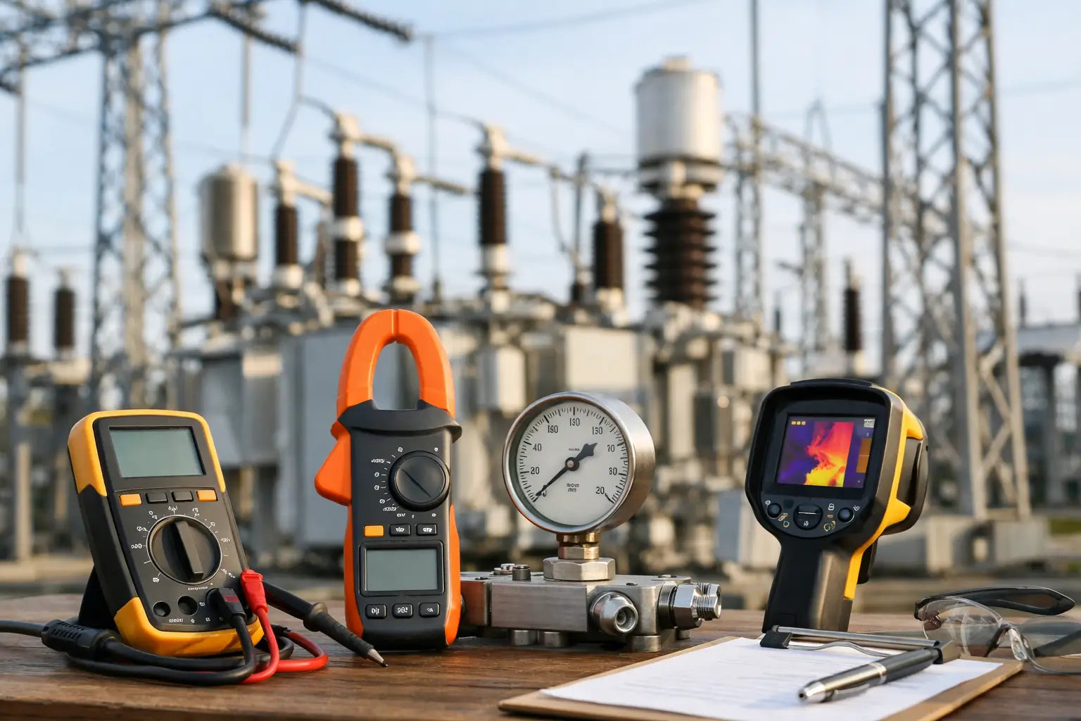Guía de instrumentos para subestaciones eléctricas