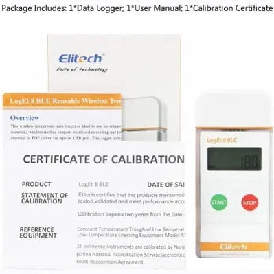 Datalogger de Temperatura Bluetooth Elitech LogEt 8
