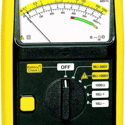 AEMC 1015 - Medidor de Resistencia de Aislamiento analógico de 1000 Vcd