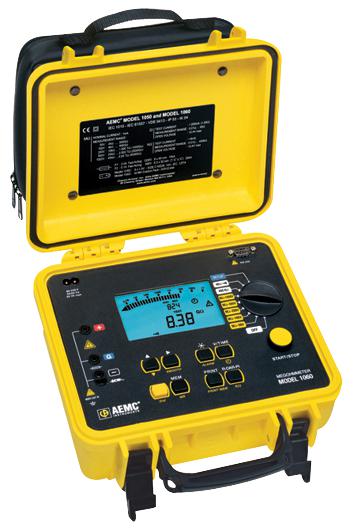 AEMC 1060 - Medidor de Resistencia de Aislamiento (megóhmetro) de 1000 V