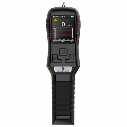 SYNEXAR GAS MP-420 Detector de fugas de gas para un solo gas, O2, O3, CH4 y N2.