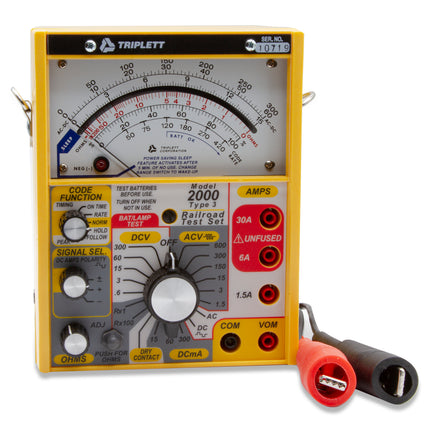 Equipo de prueba para ferrocarriles (sin filtros de cabina)