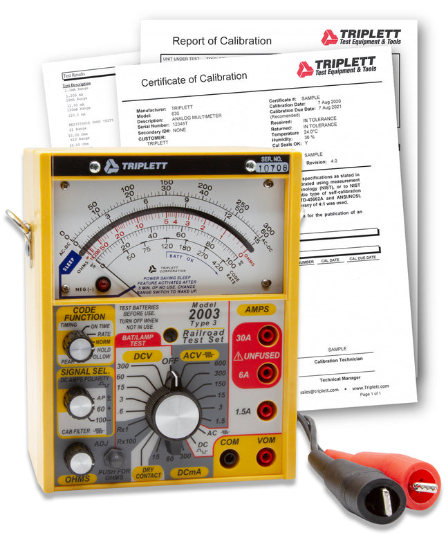 Equipo de prueba para ferrocarriles (filtros de cabina de 60 Hz y 100 Hz)