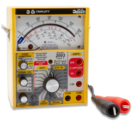 Equipo de prueba para ferrocarriles (filtros de cabina de 60 Hz y 100 Hz)