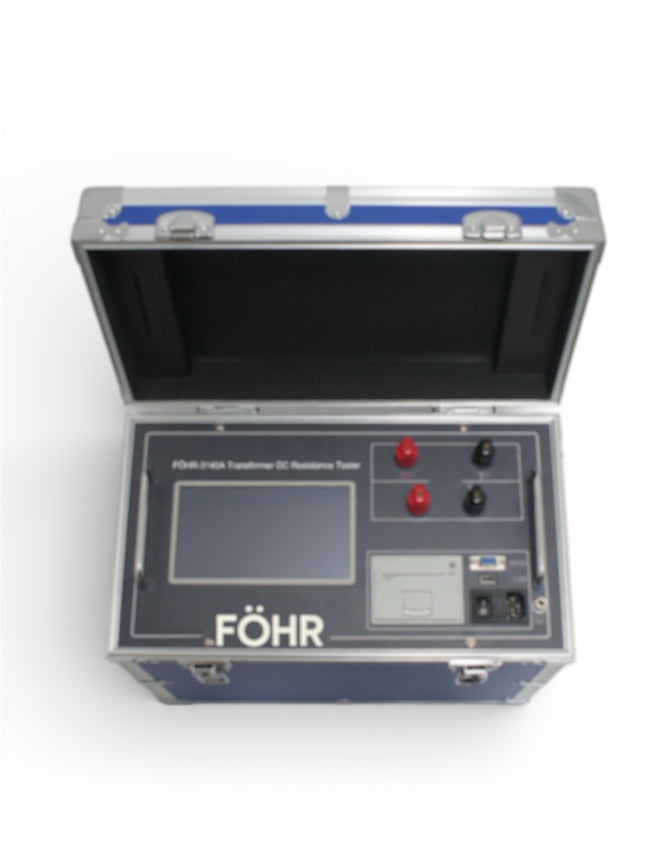 FÖHR-3140A Probador de resistencia de bobinado, Ohmímetro, medidor de resistencia de CC 40A