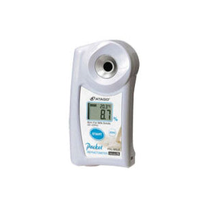30187. REFRACTOMETRO DIGITAL DE BOLSILLO P/SOLIDOS NO GRASOS EN LA LECHE 0.0- 23% MOD. PAL-MILK ATAGO