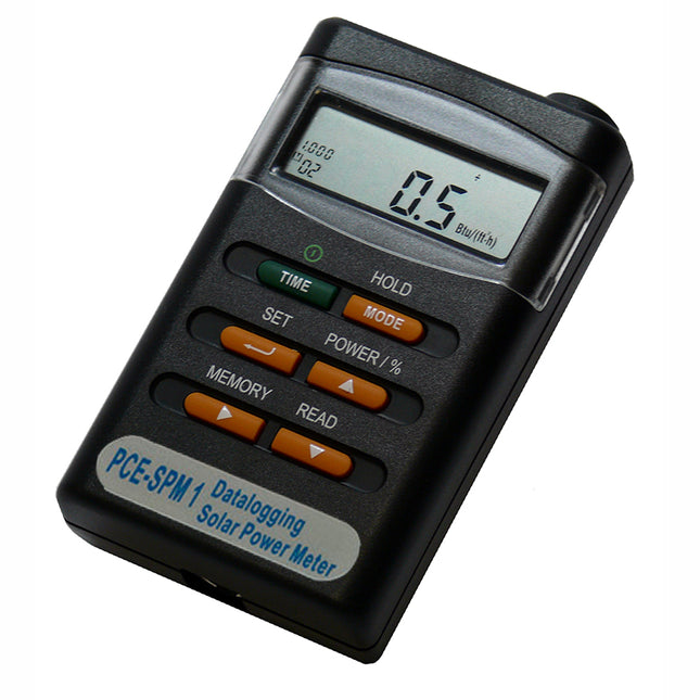 Medidor de radiación solar PCE-SPM 1