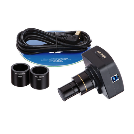 Microscopio Estéreo de Zoom Amscope 2x-225x