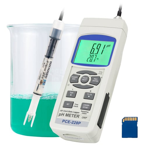 pH-metro PCE-228P para cosmésticos