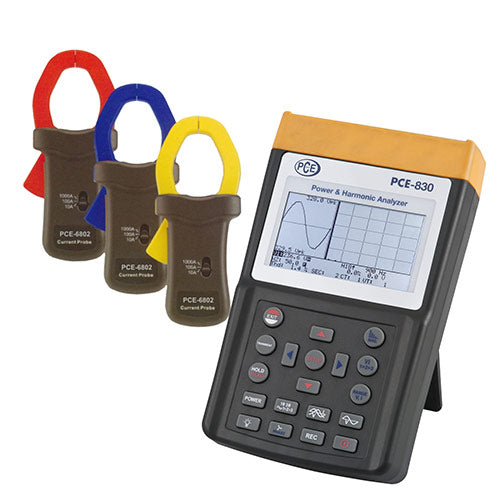 Pinza amperimétrica PCE-830-2