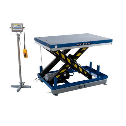 Mesa elevadora hidráulica- Plataforma de pesaje PCE-HLTS 500