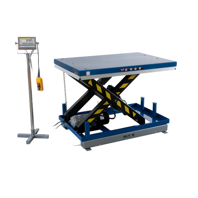 Mesa elevadora hidráulica- Plataforma de pesaje PCE-HLTS 500