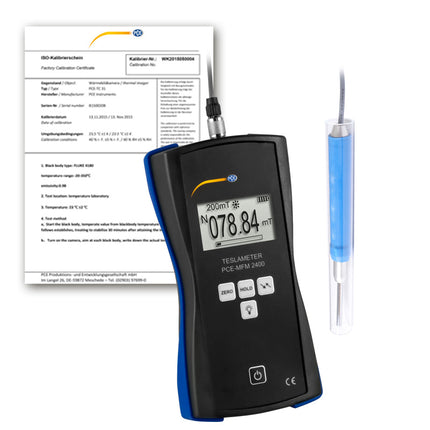 Radiómetro PCE-MFM 2400+ICA incl. certificado de calibración ISO