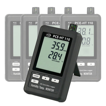 Termohigrómetro set PCE-HT110-5