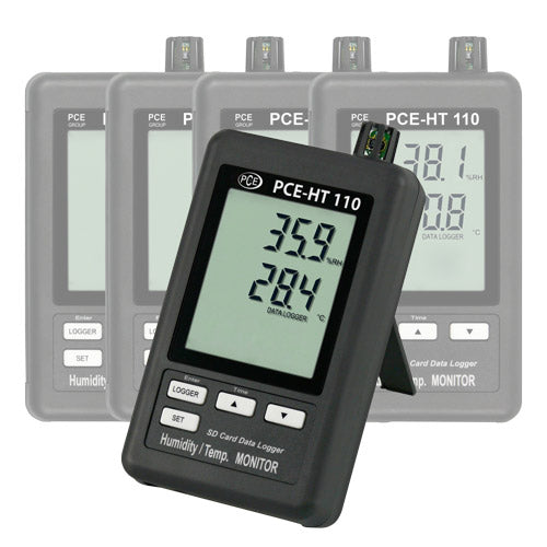 Termohigrómetro set PCE-HT110-5