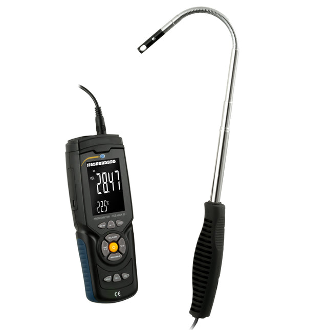 Anemómetro con sonda térmica PCE-HWA 30