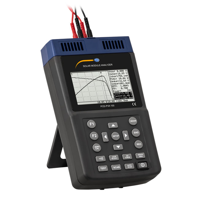Medidor fotovoltaico PCE-PVA 100