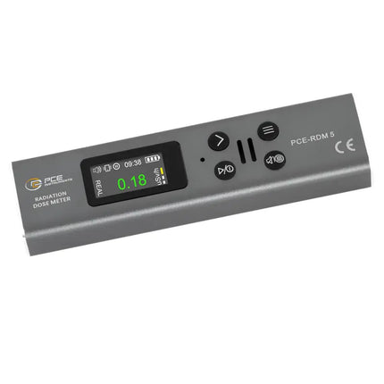 Radiómetro para la medición de dosis de rayos X, radiación Gamma y Beta PCE-RDM 5