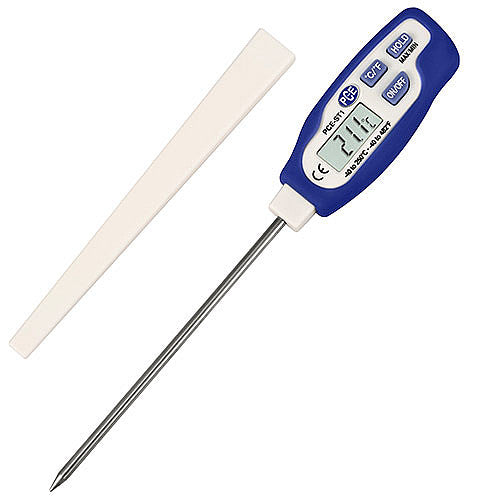 Termómetro para alimentos PCE-ST 1-ICA incl. certificado de calibración ISO