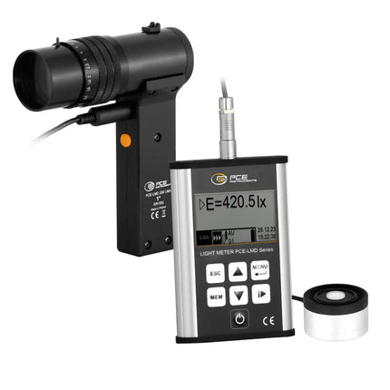 Luxómetro PCE-LMD 200LD-KIT con sonda luminancia incluida