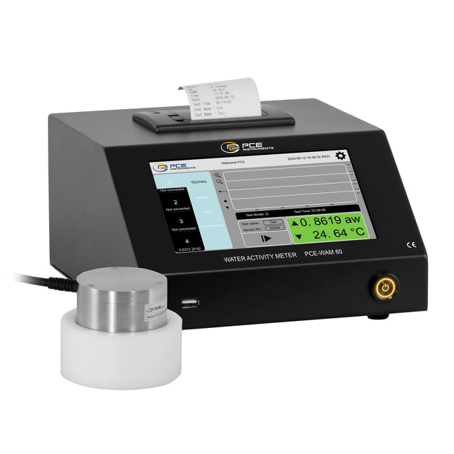 Medidor de activad de agua PCE-WAM 60