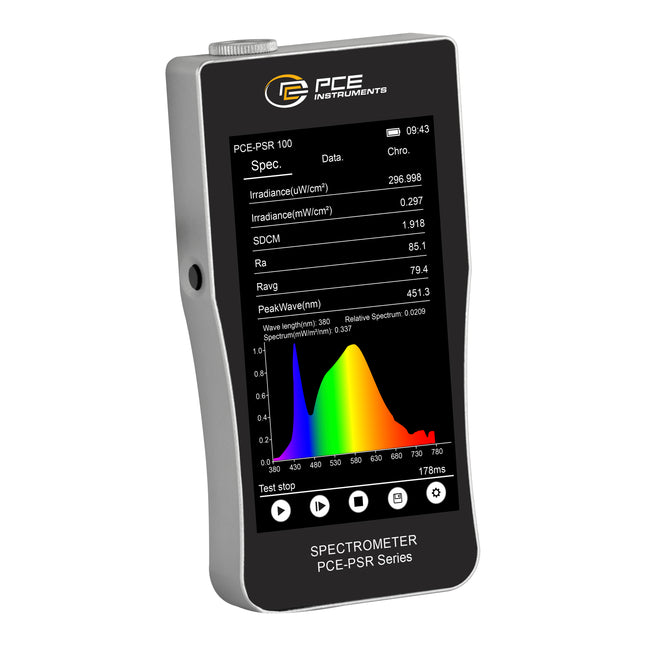 Espectrofotómetro PCE-PSR 100