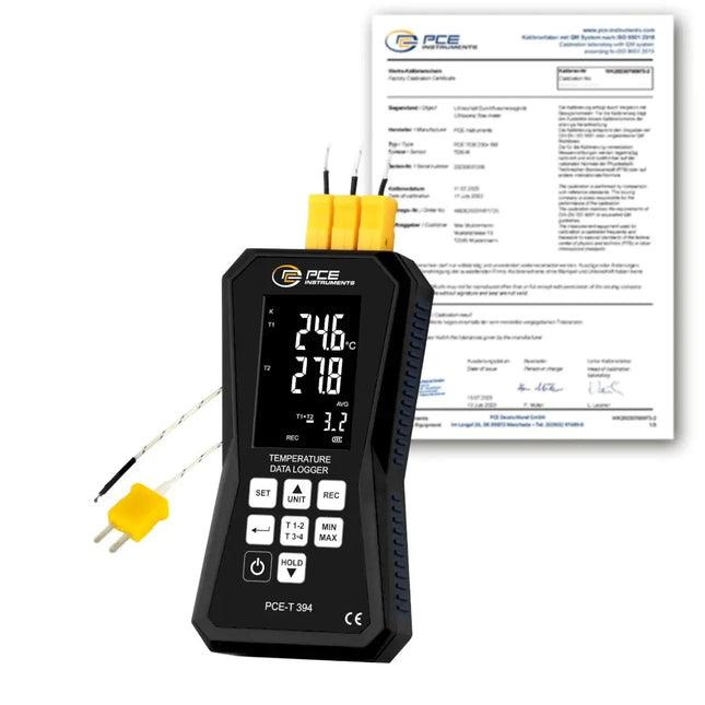 Termómetro PCE-T 394-ICA