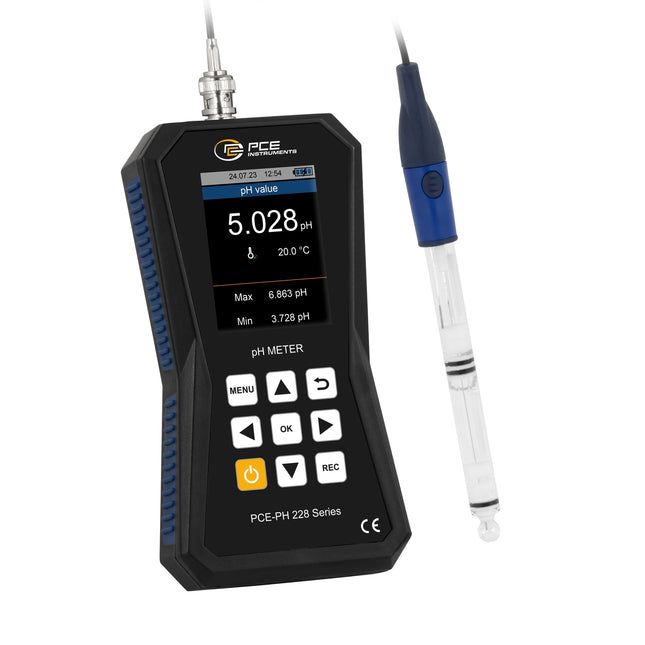 Medidor de pH PCE-PH 228LAB-HTE