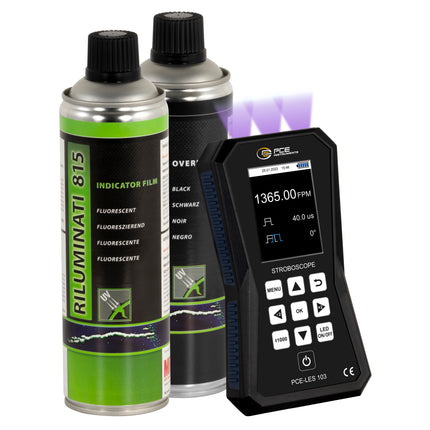 Estroboscopio PCE-LES 103UV-365-CTA-KIT