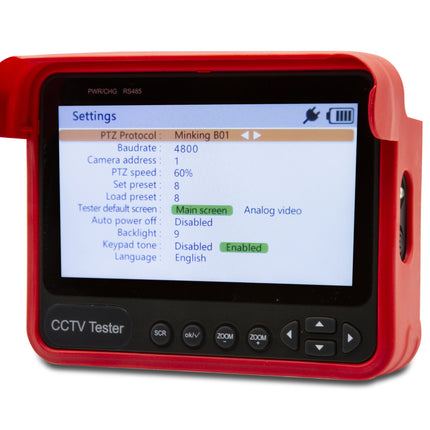 Comprobador de cámaras analógicas CamView