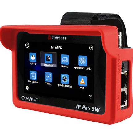 Comprobador de CCTV CamView IP Pro-8W HD de 4", montaje en muñeca