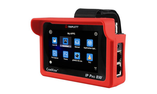 Comprobador de CCTV CamView IP Pro-8W HD de 4", montaje en muñeca