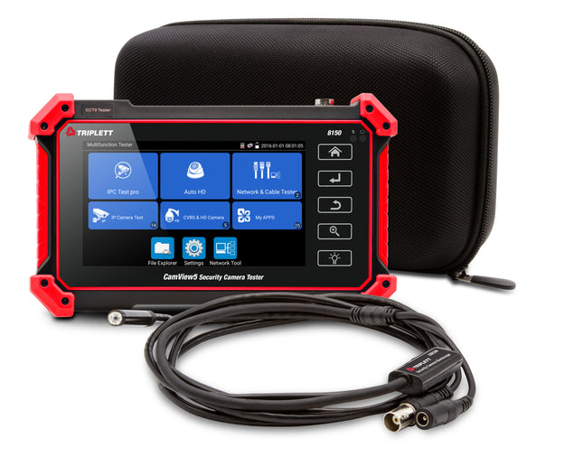 Comprobador de cámaras CCTV CamView IP Pro 5 HD con boroscopio SBR2M