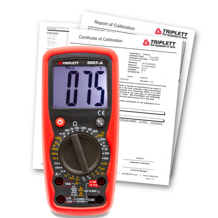 Multímetro digital industrial modelo 9007A