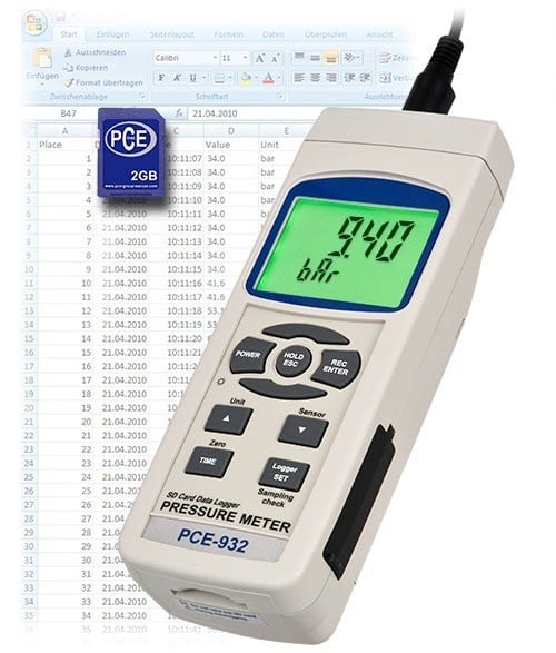 Manómetro PCE-932