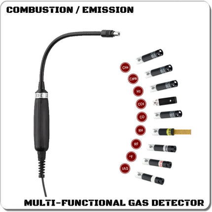 ANALIZADOR DE COMBUSTION MRU, 420082-02 AMPRO PLUS(O2,CO)